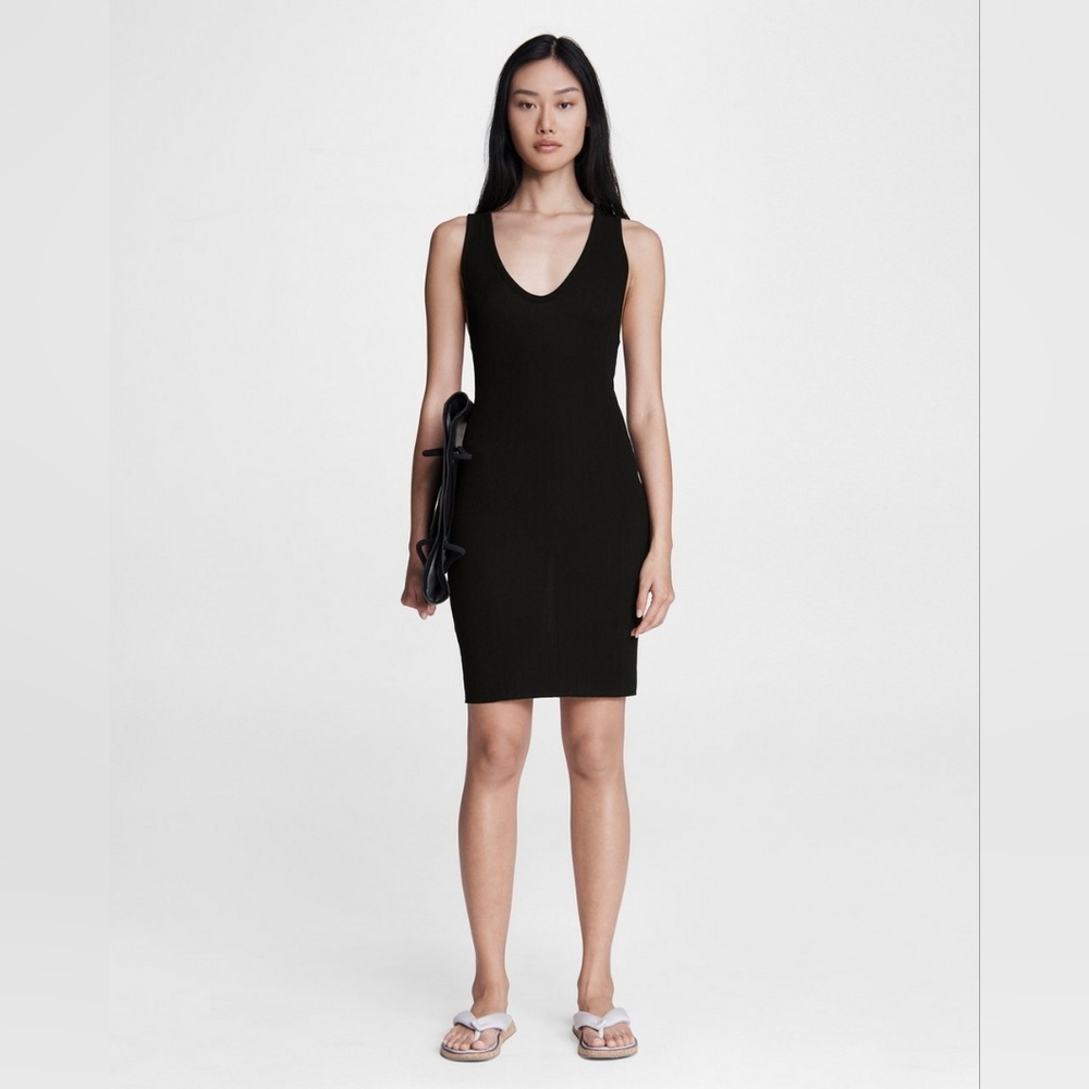 Rag & Bone Zoe deep v dress size S